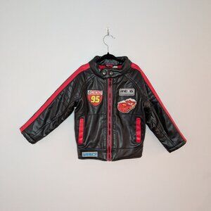 RARE Lightning McQueen Leather Jacket | Disney Pixar Cars